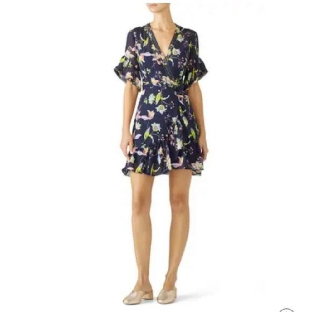 💘 Tanya Taylor Brandy silk dress - Picture 2 of 10
